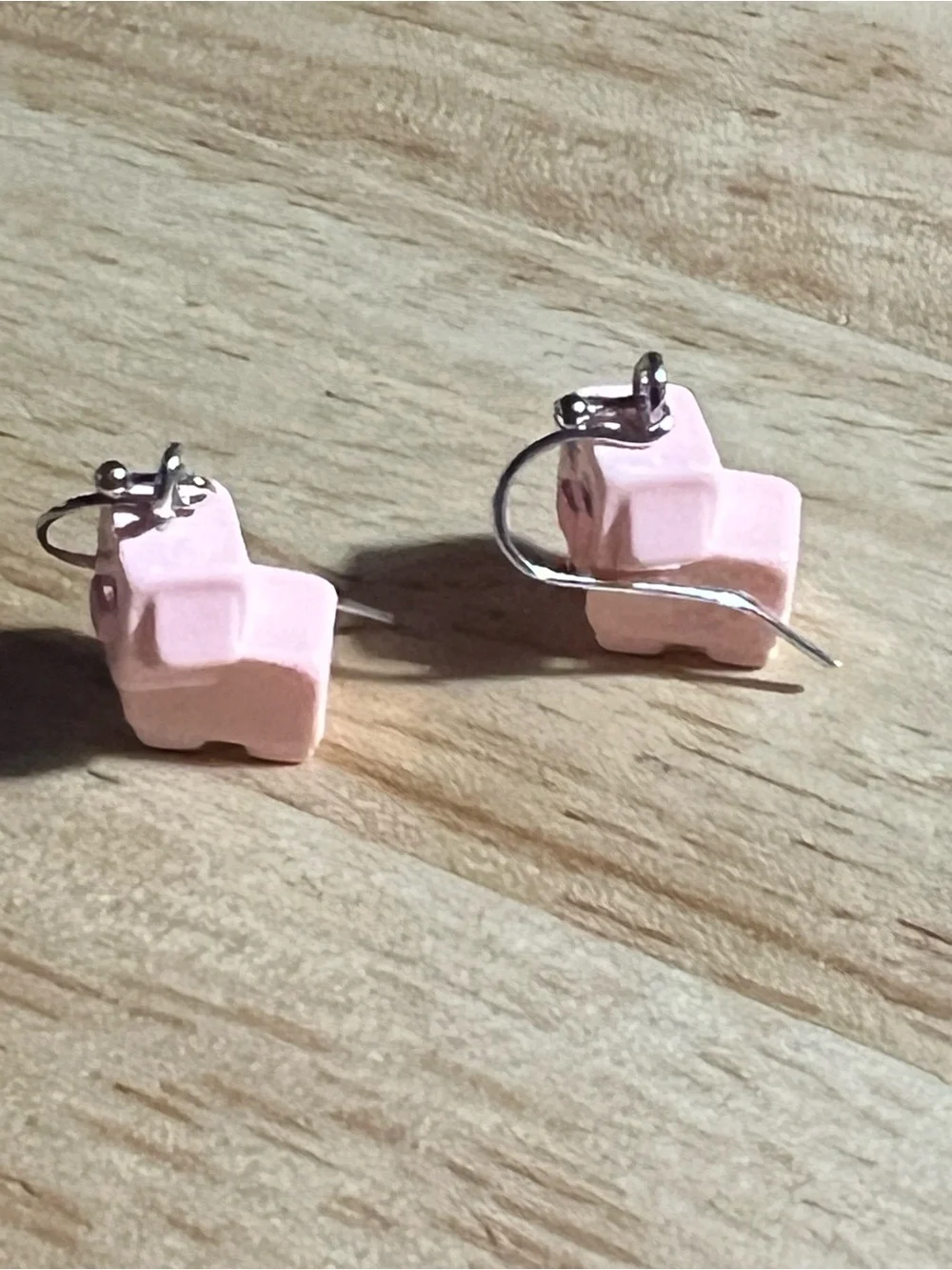 Minecraft Pig Earrings Novelty Jewelry E219